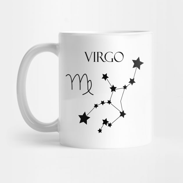 Virgo Zodiac Horoscope Constellation Sign by MikaelSh